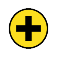 medical items health care icon yellow