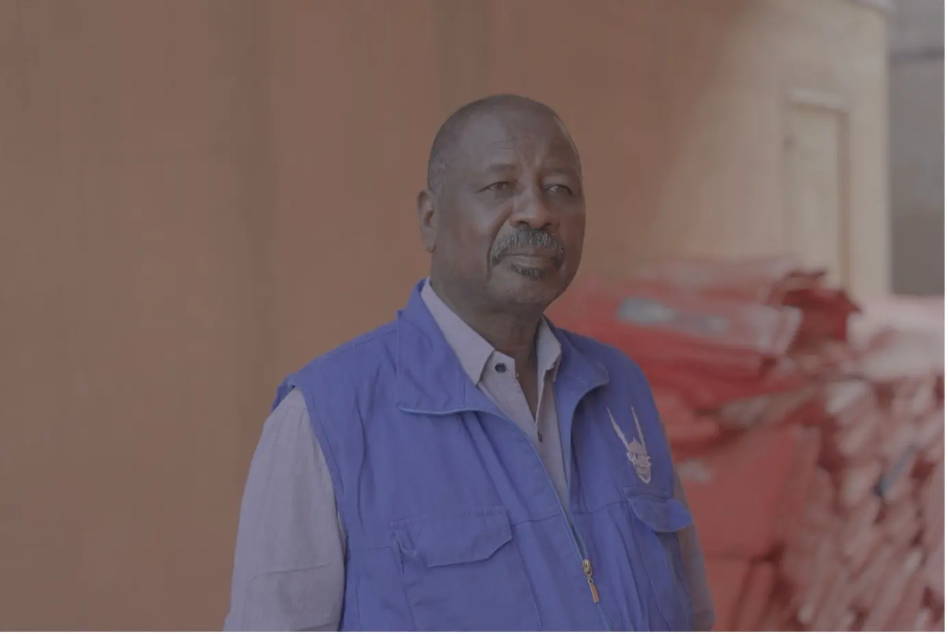 Islamic Relief Sudan Country Director Elsadig Elnour inspects aid distribution efforts in Port Sudan, where humanitarian needs continue to rise amid the ongoing crisis