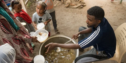 community-led kitchens saving lives in Sudan