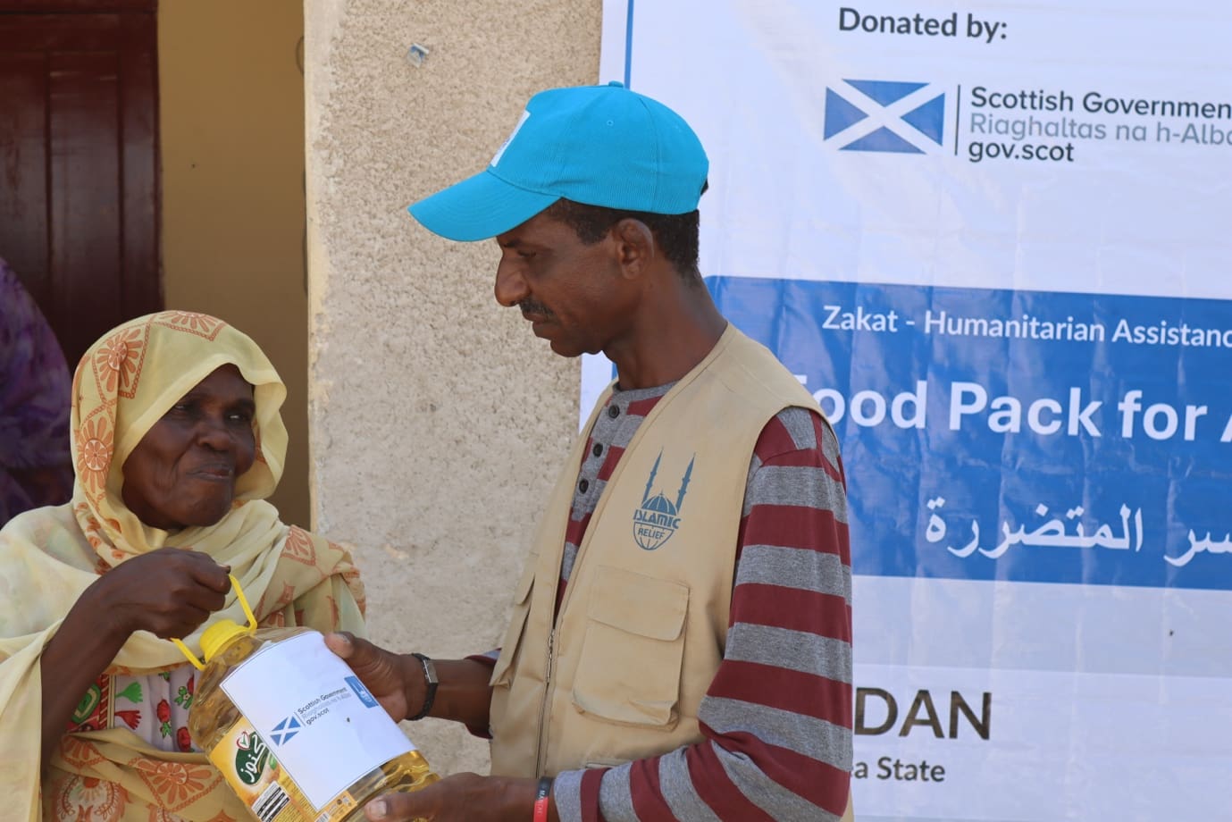 Islamic Relief distributed 357 food packs to internally displaced households at Port Sudan