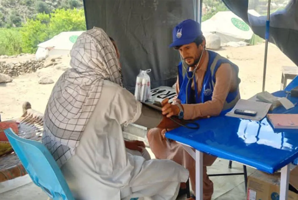Islamic Relief providing medical aid in Afghanistan