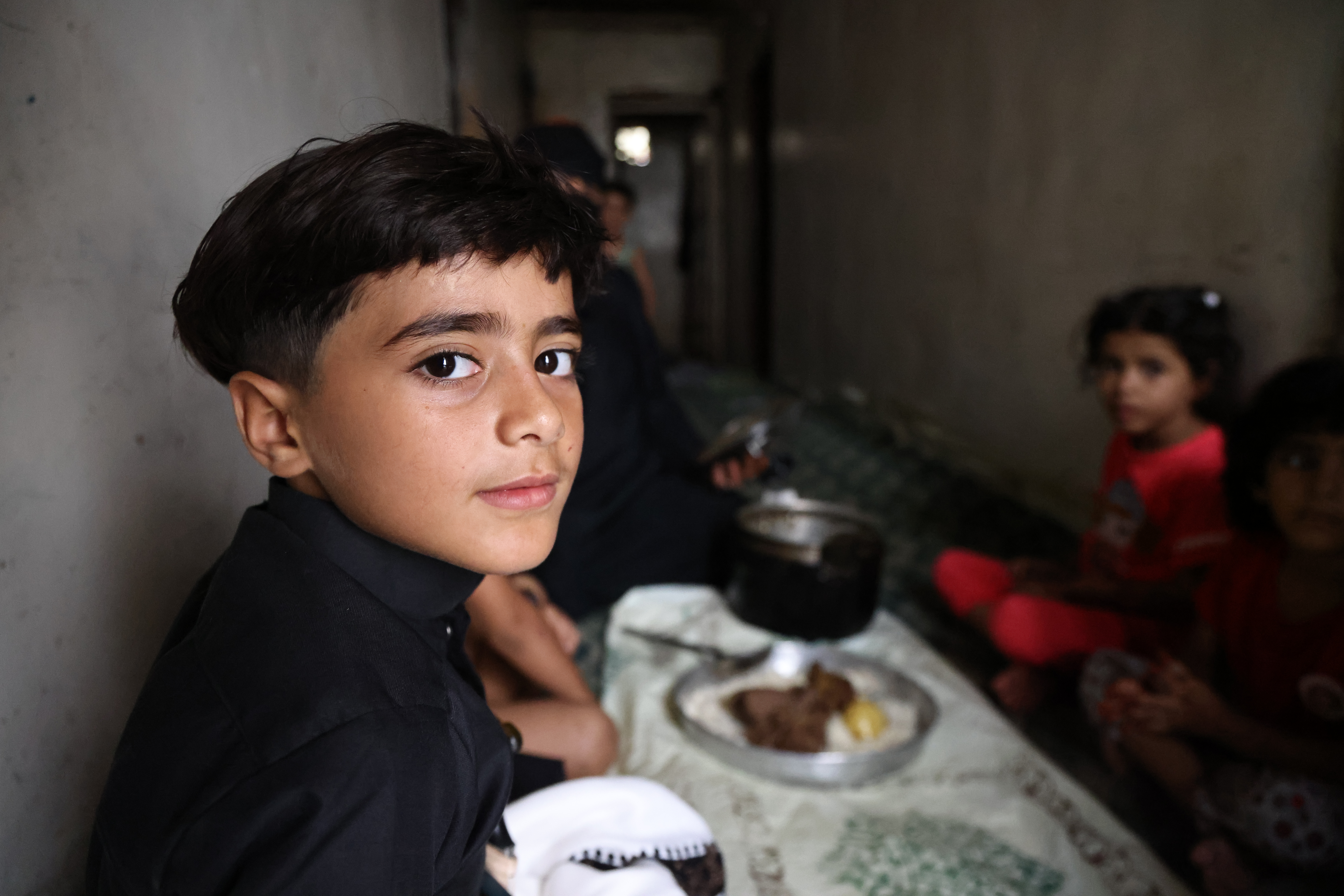 “Meat is not part of our regular diet. We only eat it once a year when Islamic Relief provides it during Eid al-Adha
