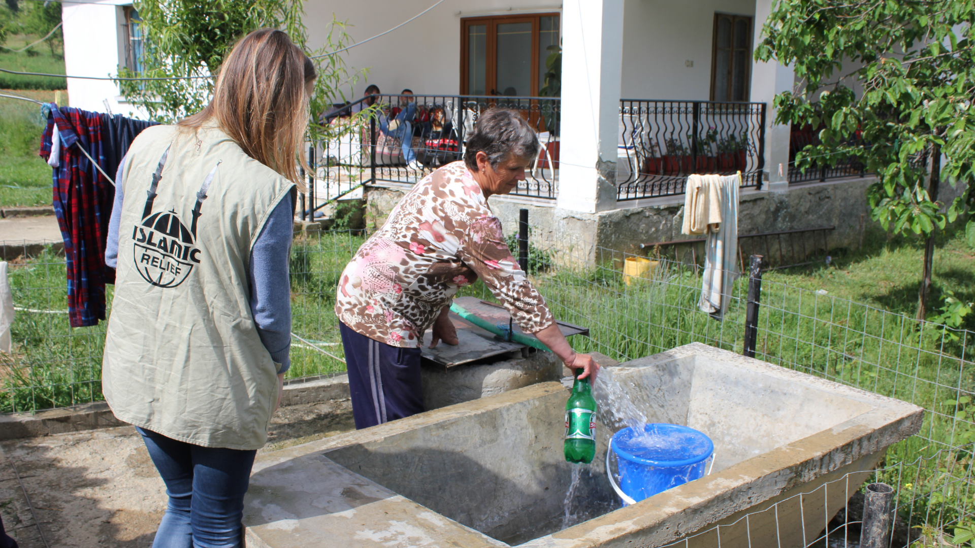 Building a water well