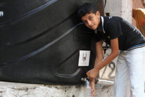 water in gaza
